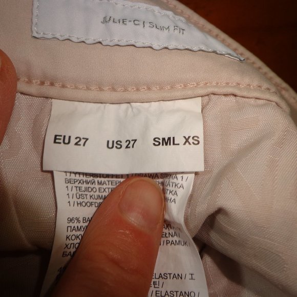 NWT BOGNER Julie-C Slim Fit Jeans 27 Beige Zip Button Closure Pockets Stretch - Picture 6 of 13